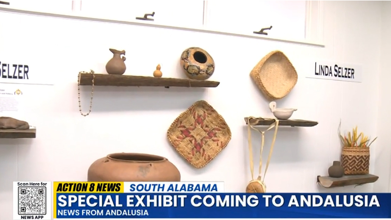 Poarch Band of Creek Indians honored with Exhibit in Andalusia